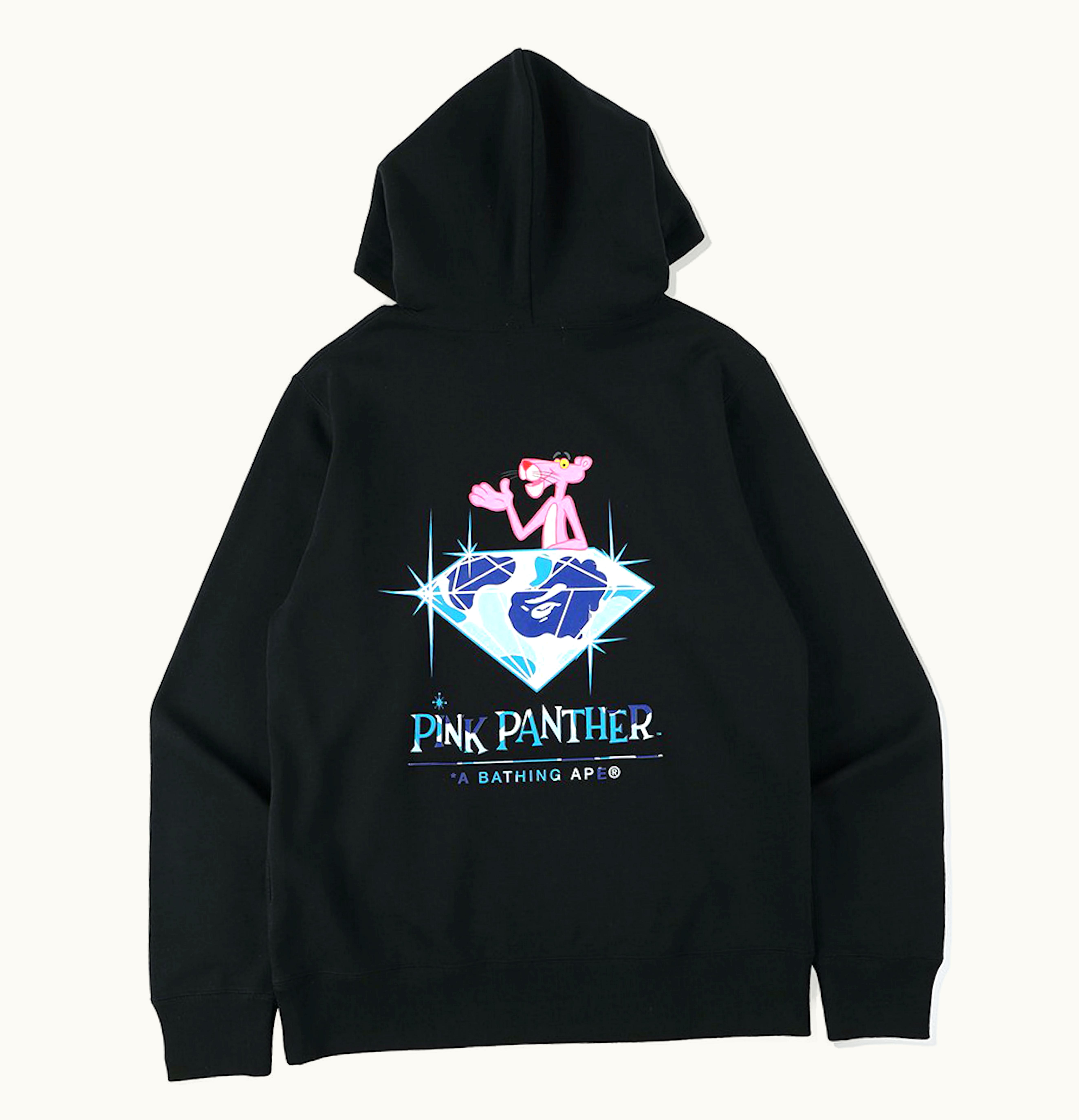 BAPE BAPE x Pink Panther Pullover Hoodie Black