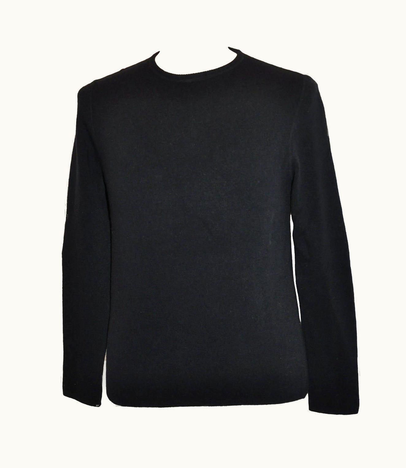 Prada Prada Men' Black Crew Neck Pullover