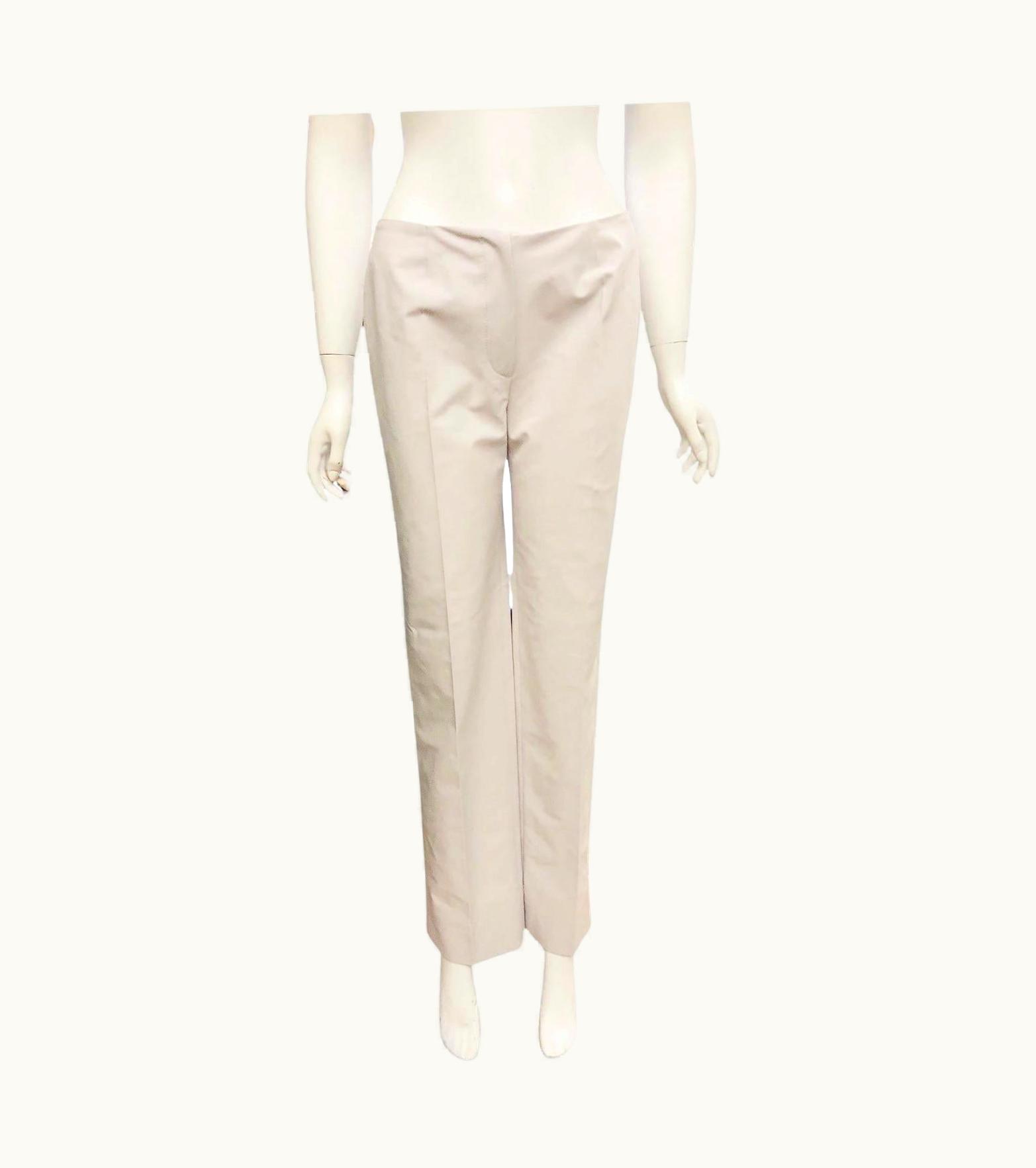 Prada Vintage 90s Prada White Polyester/Spandex Pants