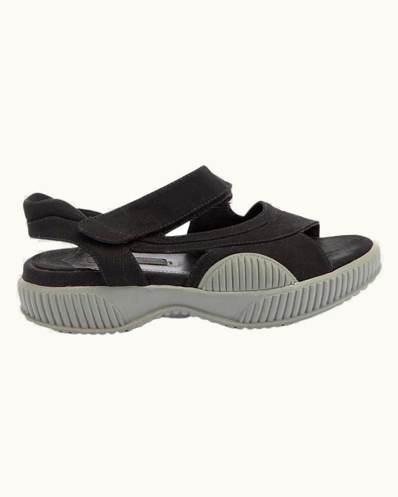 Prada Prada Women' Black Open Toe Flatform Sandals
