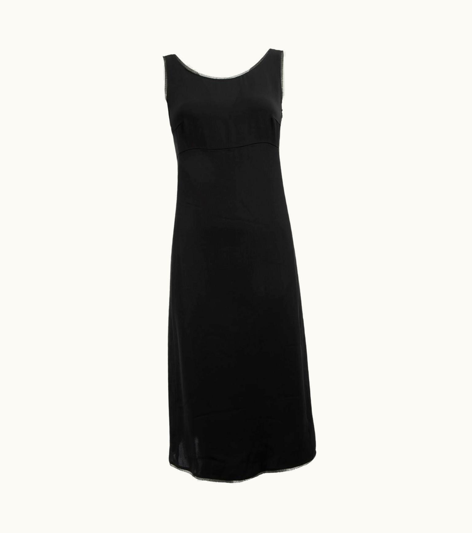 Prada Prada Women' Sleeveless Midi Slip Dress