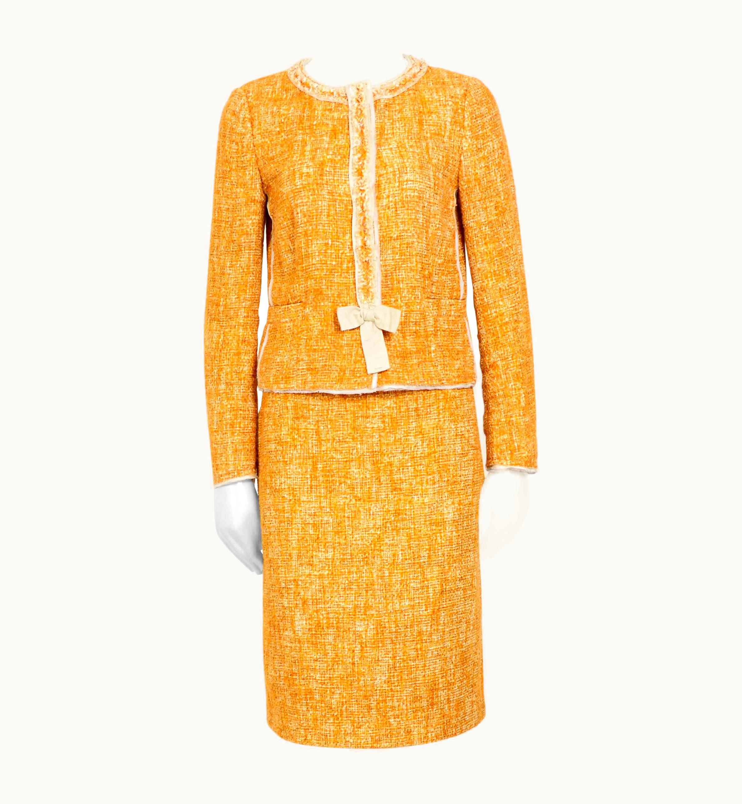 Prada Vintage Spring Summer 1996 Linen Cotton Suit