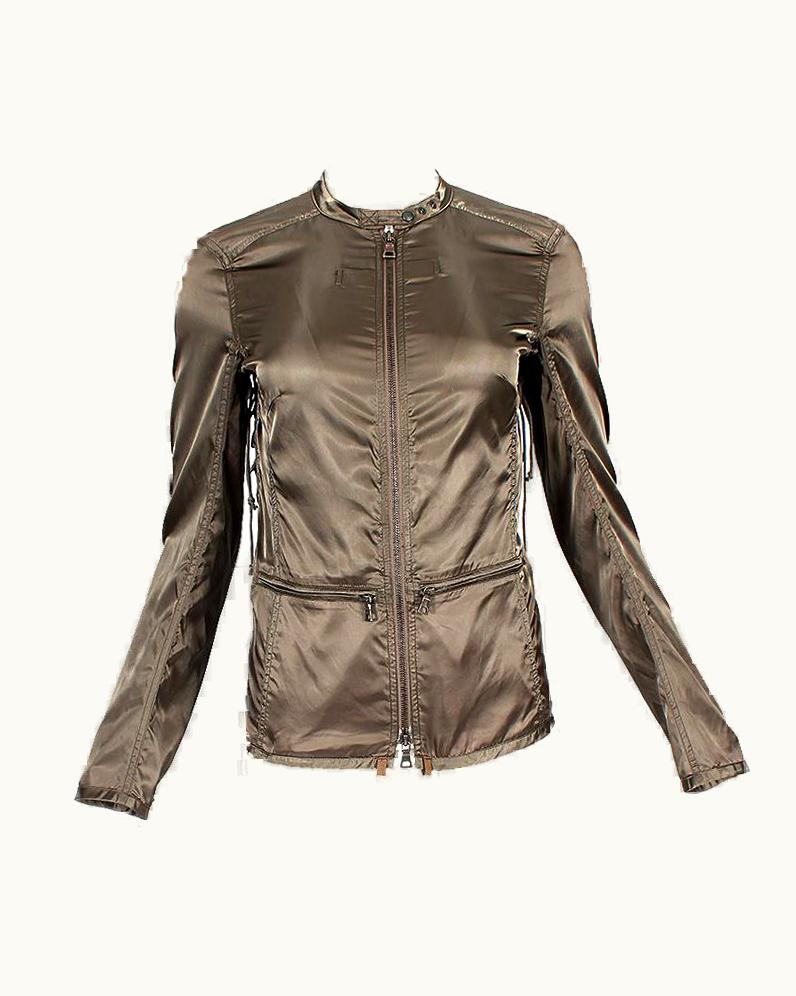 Prada Olive Green Nylon Sports Jacket (ca. 1999)
