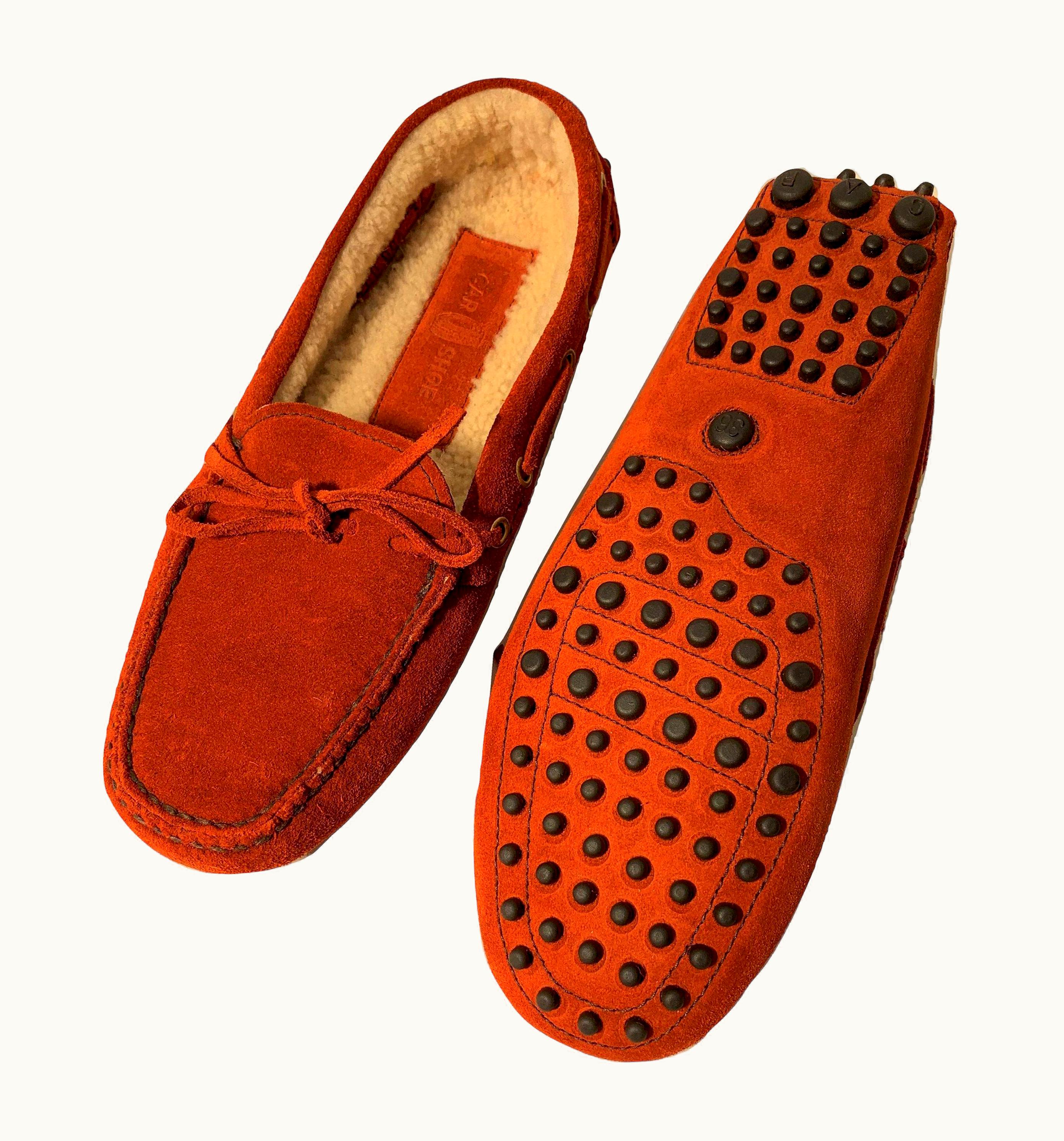 Prada The Original Prada Car Shoe Flat Moccasin Shearling House Driving UZ0616799