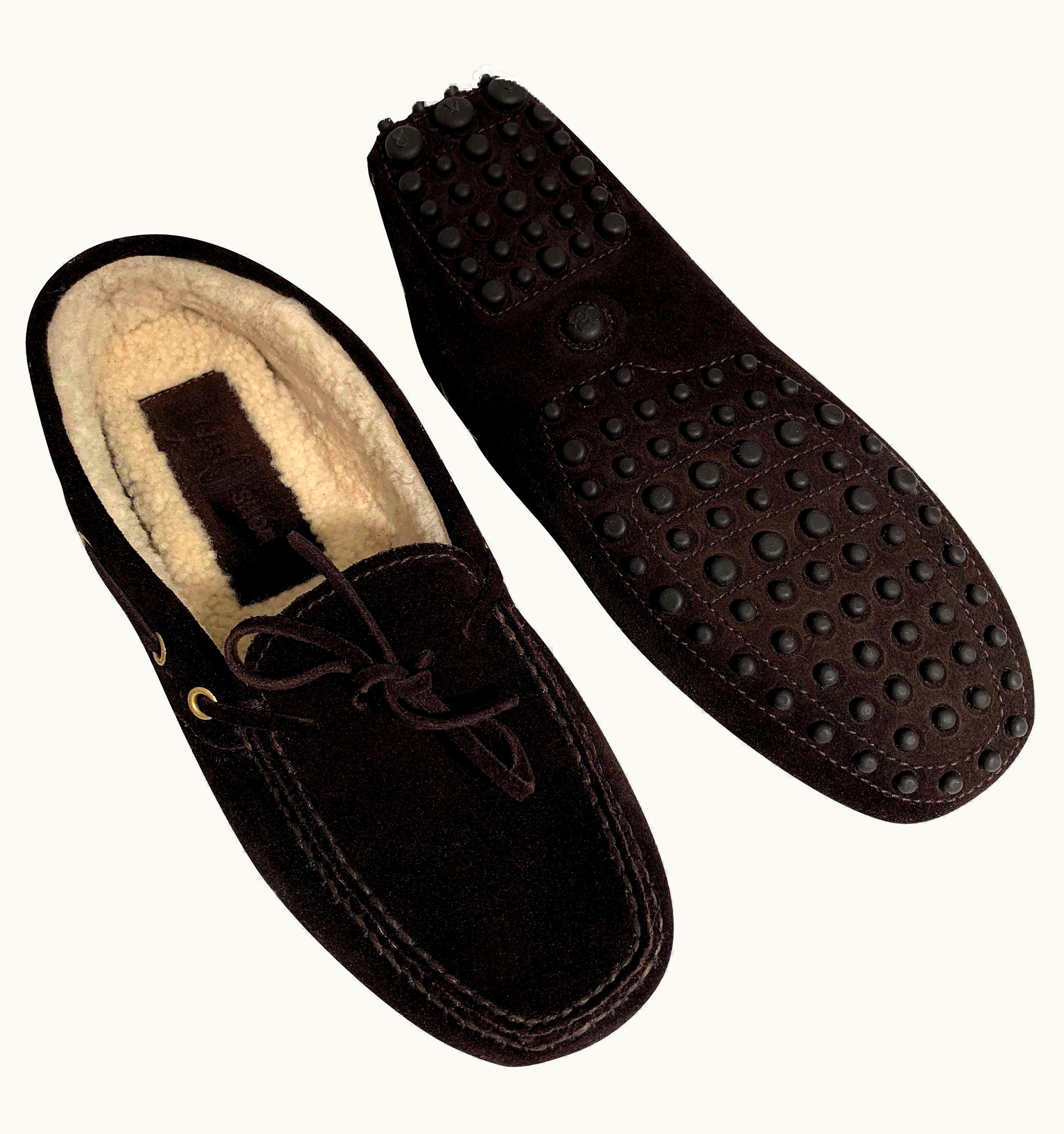 Prada The Original Prada Car Shoe Flat Moccasin Shearling House Driving UZ0616801