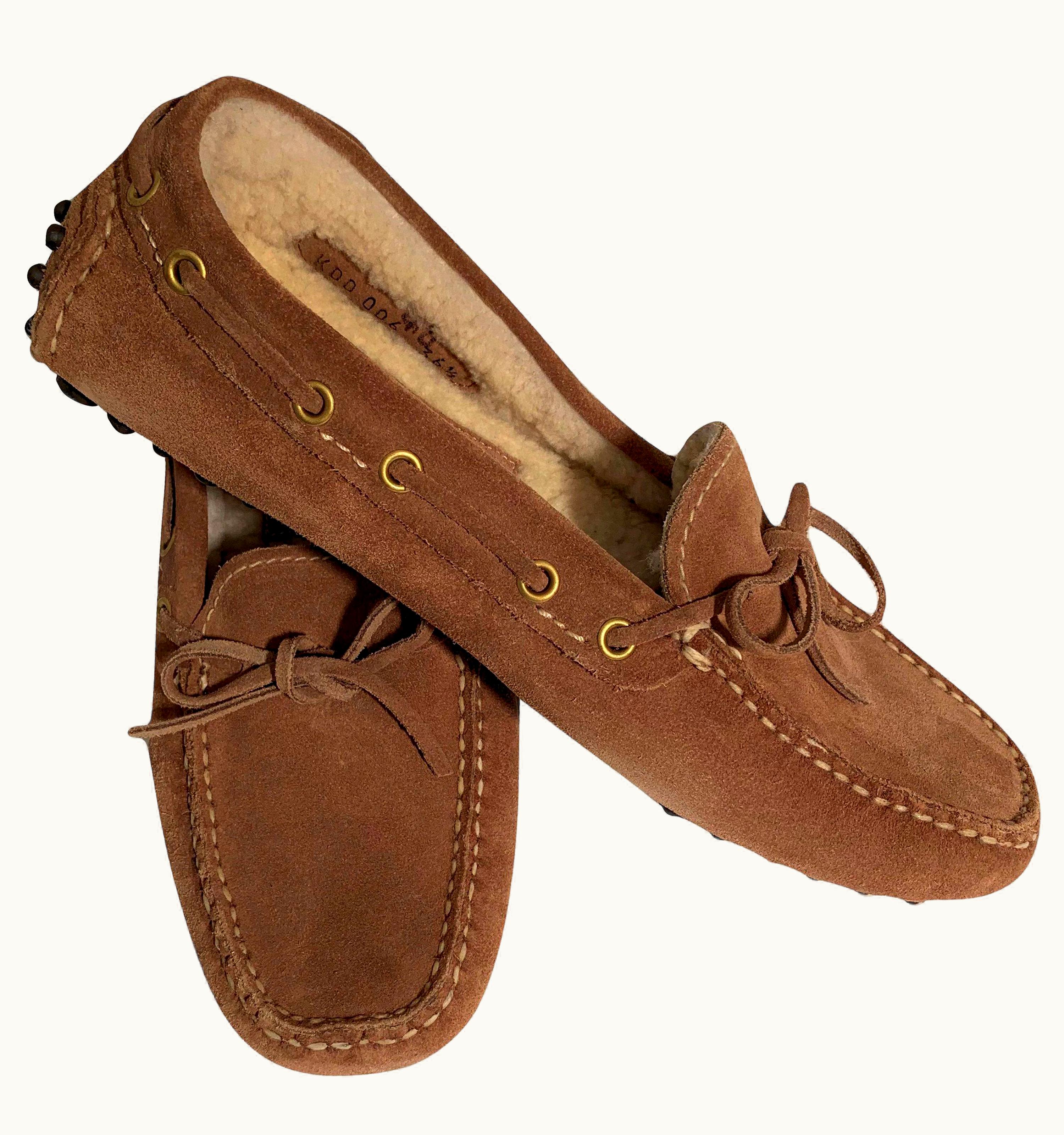 Prada The Original Prada Car Shoe Flat Moccasin Shearling House Driving UZ0616802