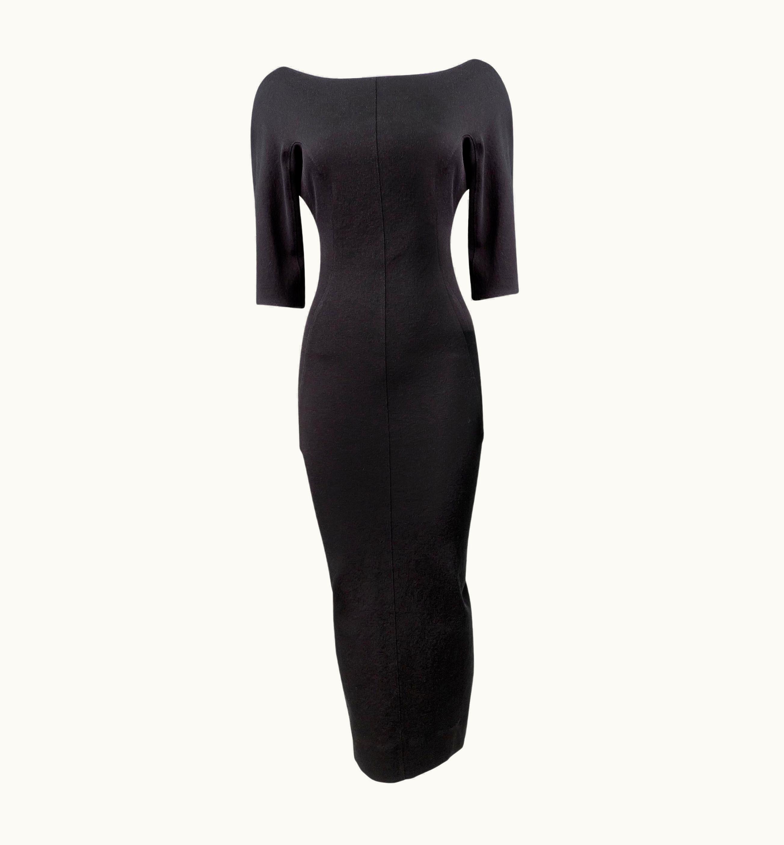 Rick Owens AW 2013 Plinth Bodycon Stretch Dress