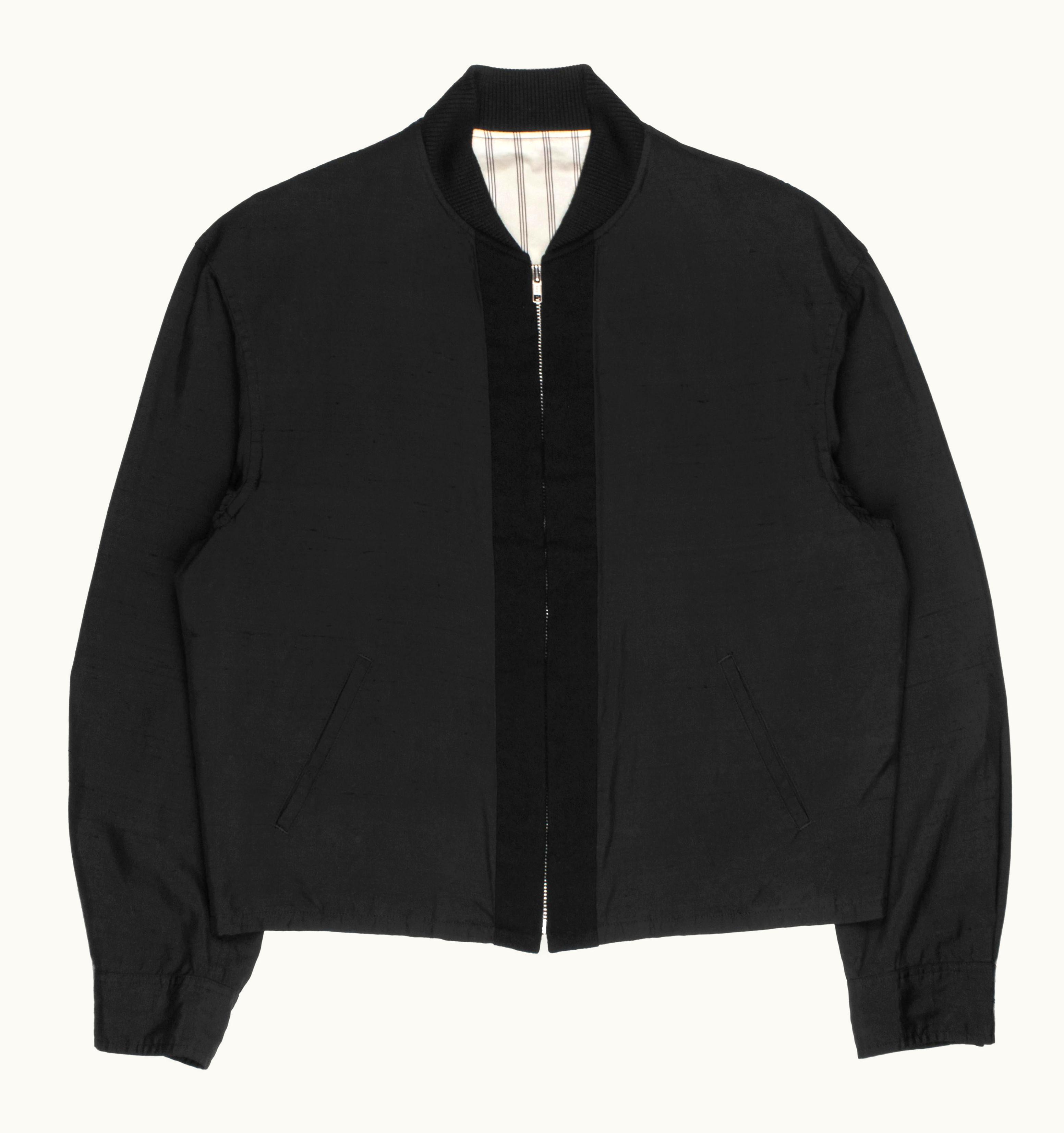 Yohji Yamamoto Pour Homme S/S Raw Silk Blouson