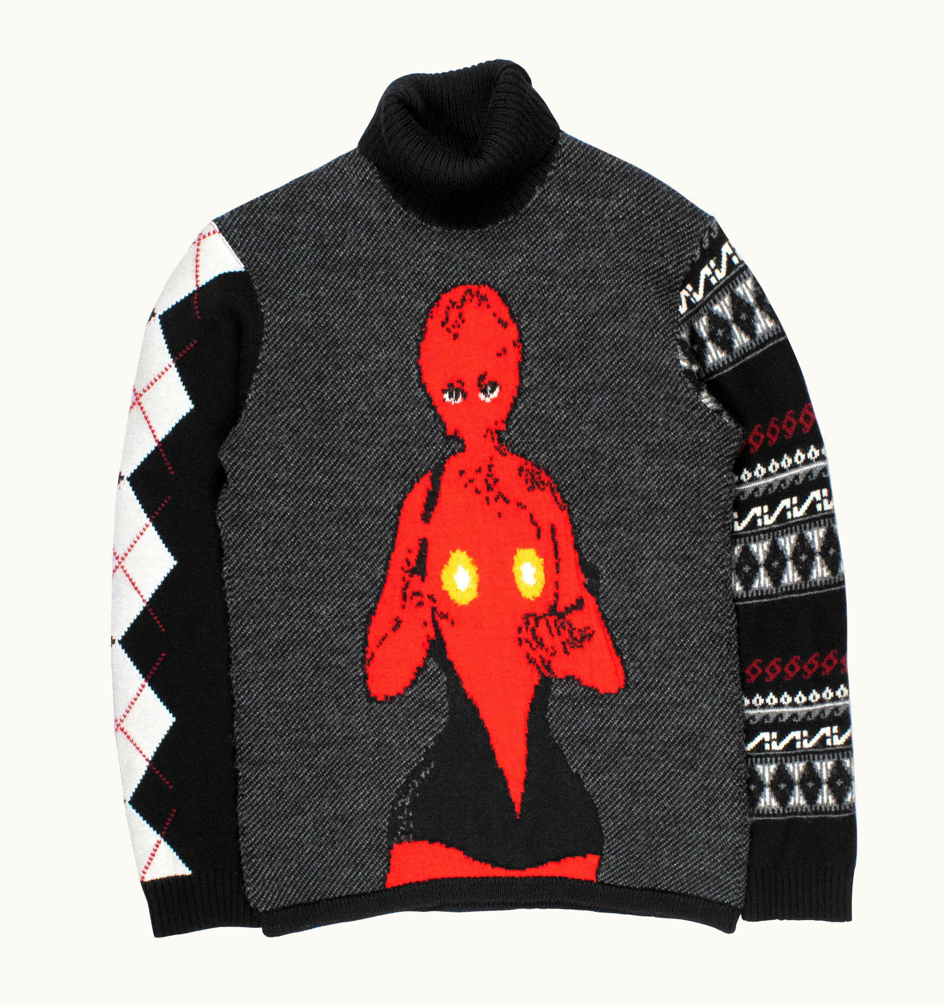 Yohji Yamamoto Yohji Yamamoto Pour Homme AW2007 Shotaro Ishinomori Sweater UZ0617221