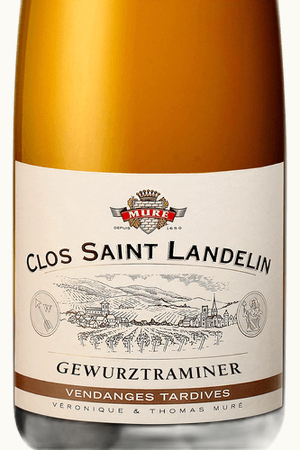 Rene Mure Rene Mure Gewurz Vorbourg Vendange Tardive Grand Cru Clos St Landelin, 2020