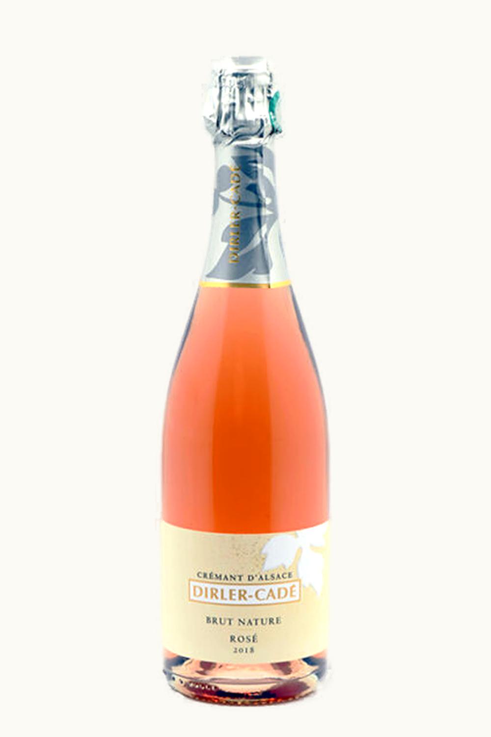 Domaine Dirler-Cadé Domaine Dirler-Cadé Rosé Brut Nature Crémant d'Alsace, 2018