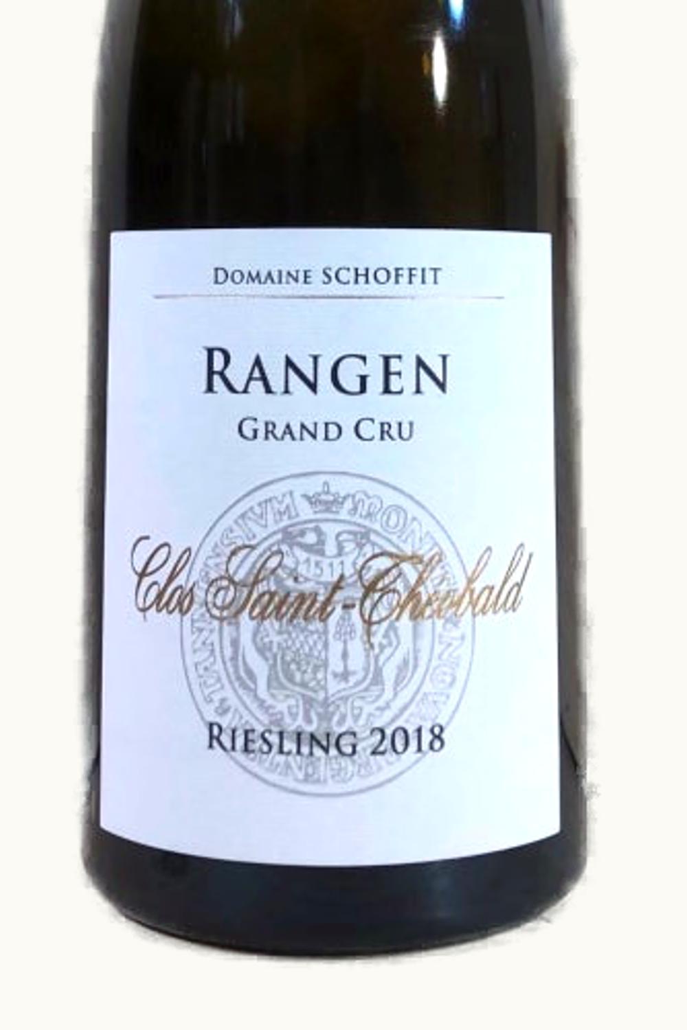 Schoffit Schoffit Riesling Rangen de Thann Grand Cru Clos St Théobald, 2018