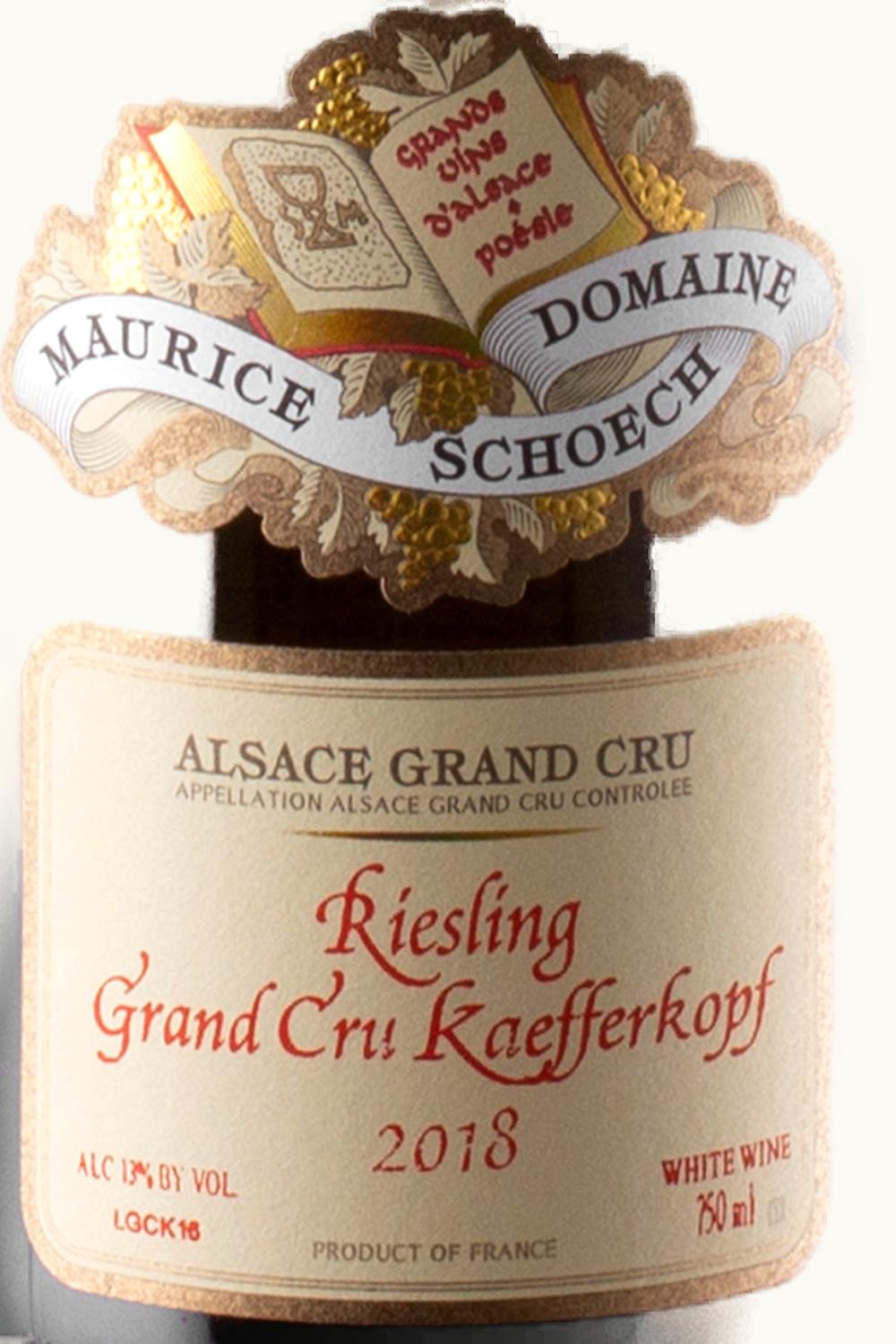 Domaine Maurice Schoech Domaine Maurice Schoech Riesling Kaefferkopf, 2018