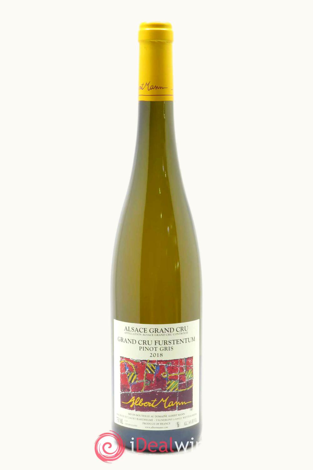 Albert Mann Albert Mann Pinot Gris Furstentum, 2018