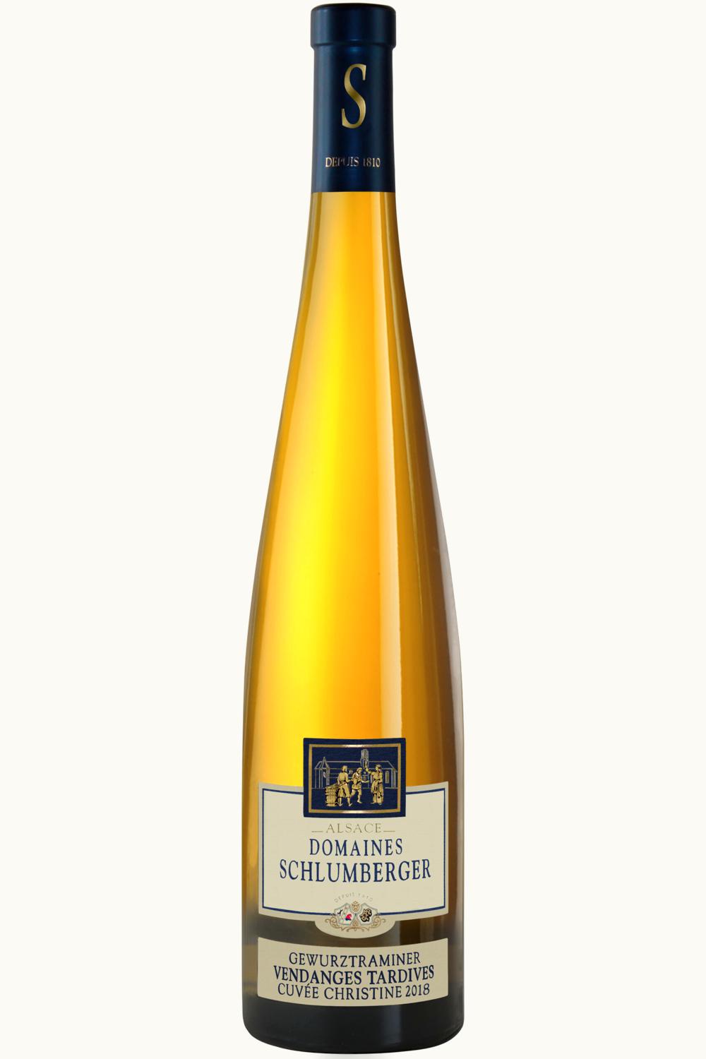 Domaine Schlumberger Domaine Schlumberger Gewurz Cuvee Christine Vendange Tardive, 2017