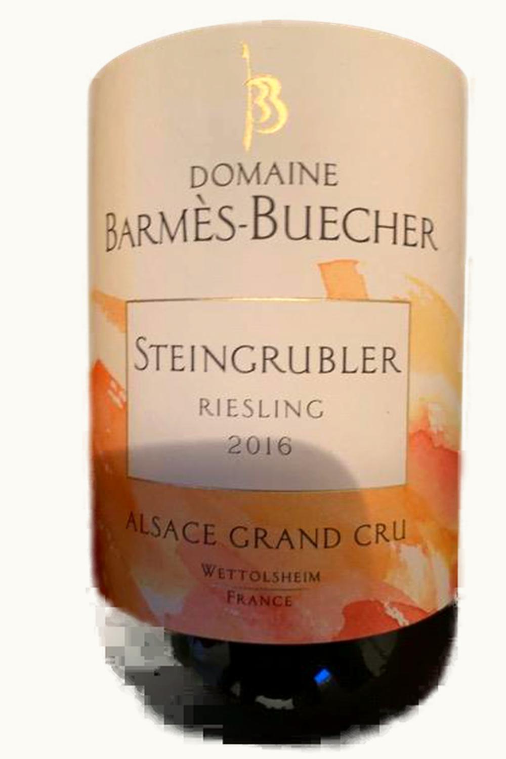 Domaine Barmès-Buecher Domaine Barmès-Buecher Riesling Steingrube Grand Cru, 2017