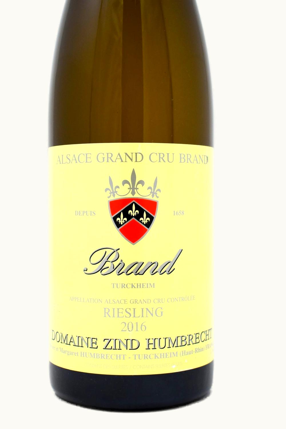 Domaine Zind Humbrecht Domaine Zind Humbrecht Riesling Brand Grand Cru, 2016