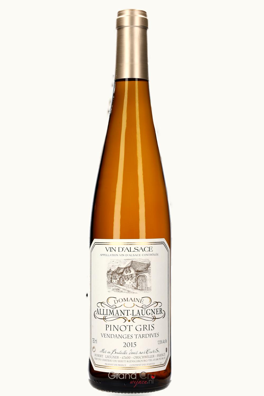 Domaine Allimant-Laugner Domaine Allimant-Laugner Pinot Gris Vendange Tardive, 2015