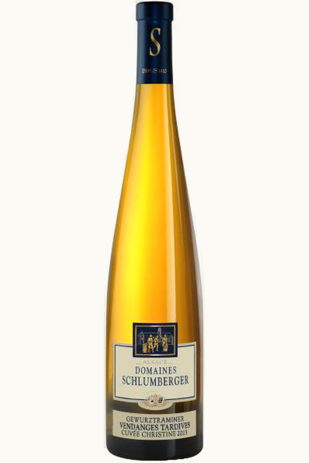 Domaine Schlumberger Domaine Schlumberger Gewurz Cuvee Christine Vendange Tardive, 2015