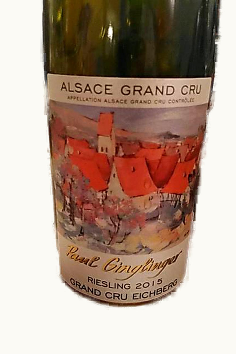 Domaine Paul Ginglinger Domaine Paul Ginglinger Riesling Eichberg Grand Cru, 2015
