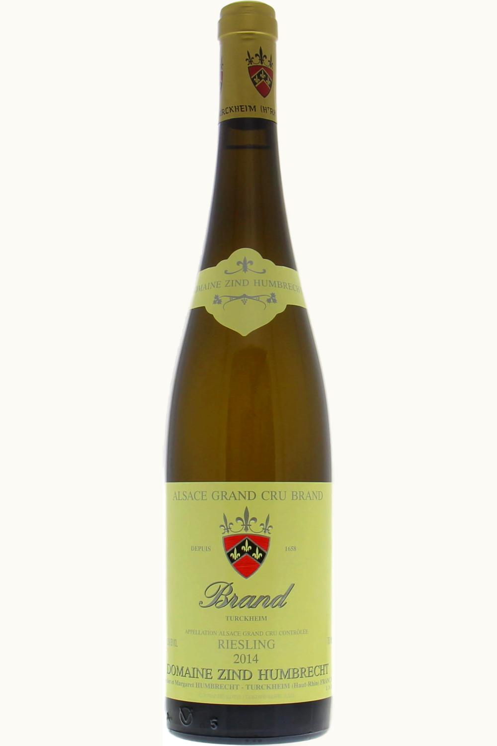 Domaine Zind Humbrecht Domaine Zind Humbrecht Riesling Brand Grand Cru, 2014