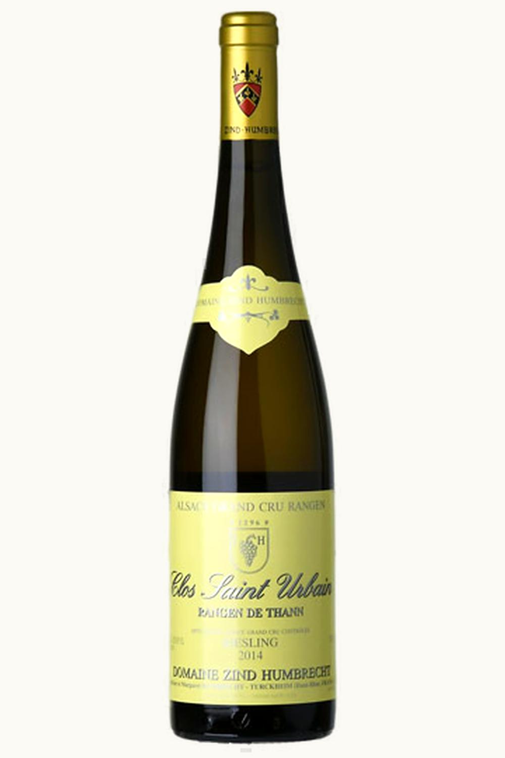 Domaine Zind Humbrecht Domaine Zind Humbrecht Riesling Rangen de Thann Grand Cru Clos St Urbain, 2014