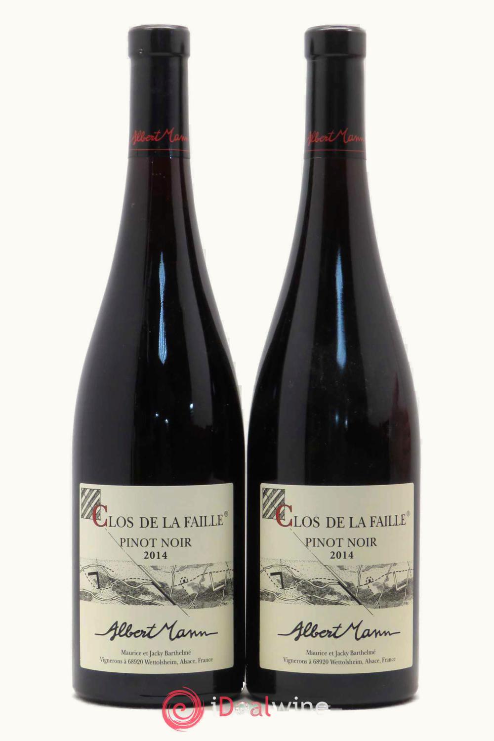 Albert Mann Albert Mann Pinot Noir Clos de la Faille, 2014