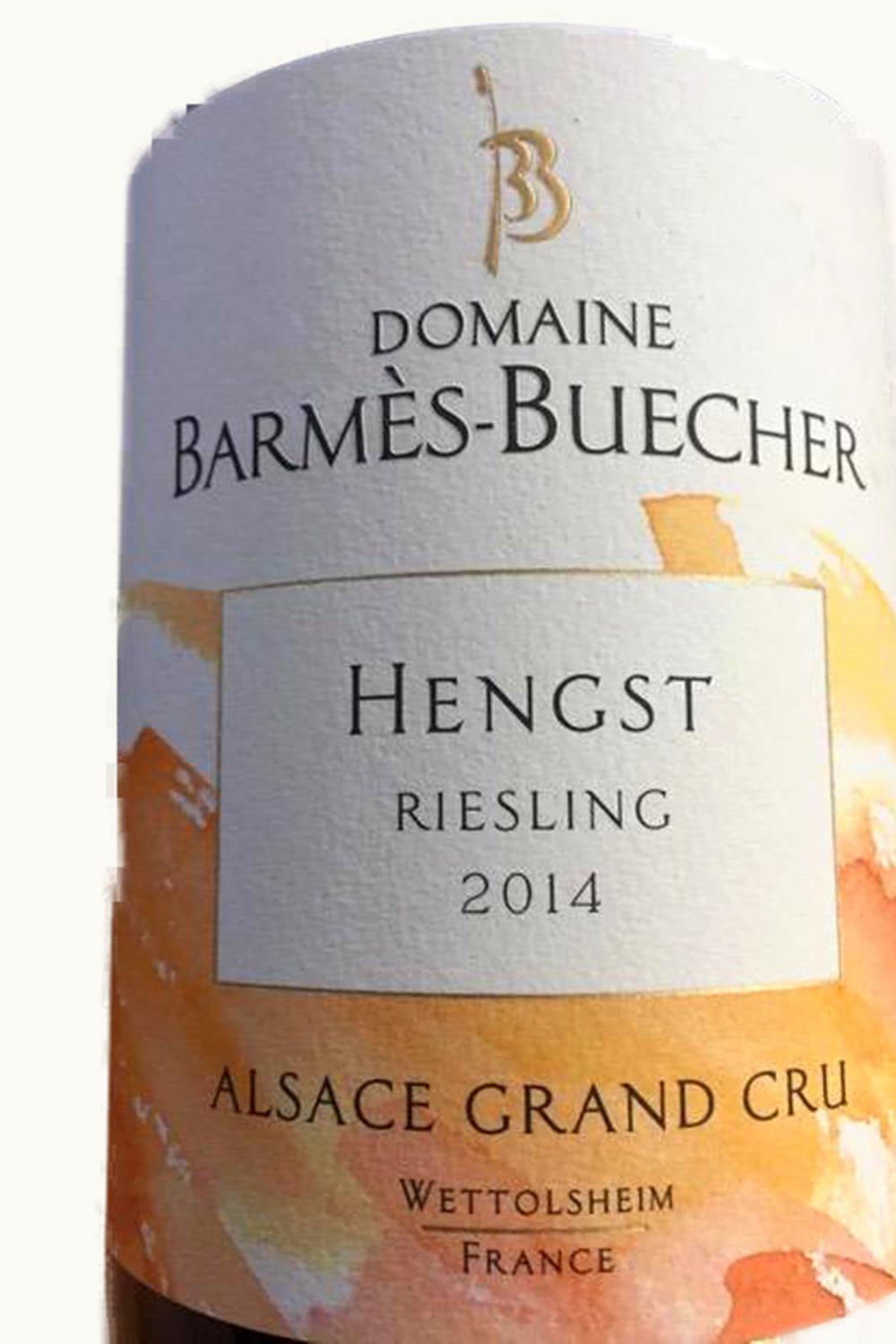 Domaine Barmès-Buecher Domaine Barmès-Buecher Riesling Hengst Grand Cru, 2014