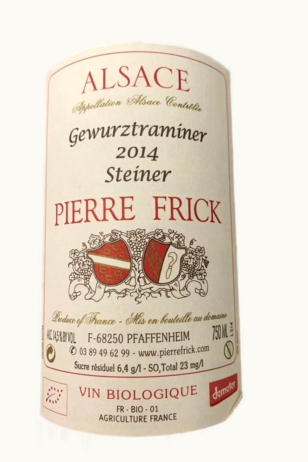 Pierre Frick Pierre Frick Gewurztraminer Steinert Grand Cru, 2014