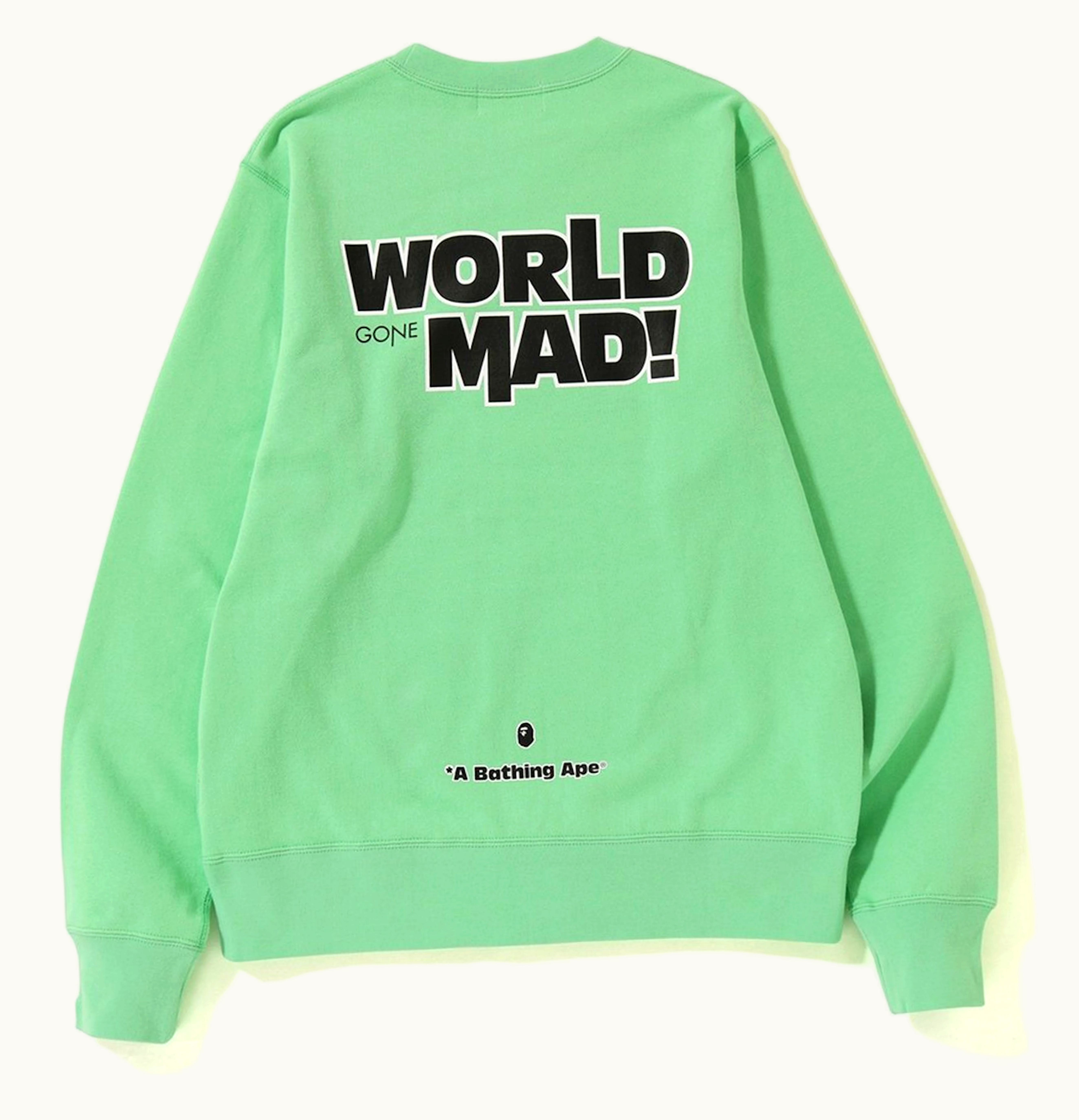 BAPE BAPE WGM Crewneck Green