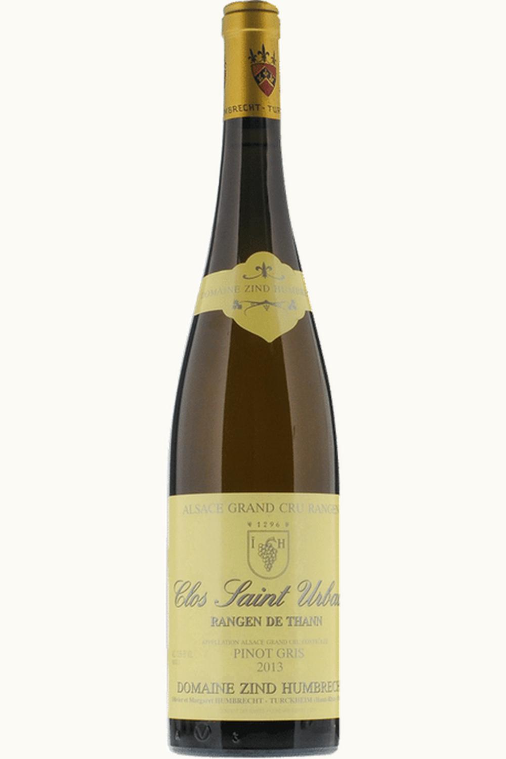 Domaine Zind Humbrecht Domaine Zind Humbrecht Pinot Gris Rangen de Thann Grand Cru Clos St Urbain, 2013