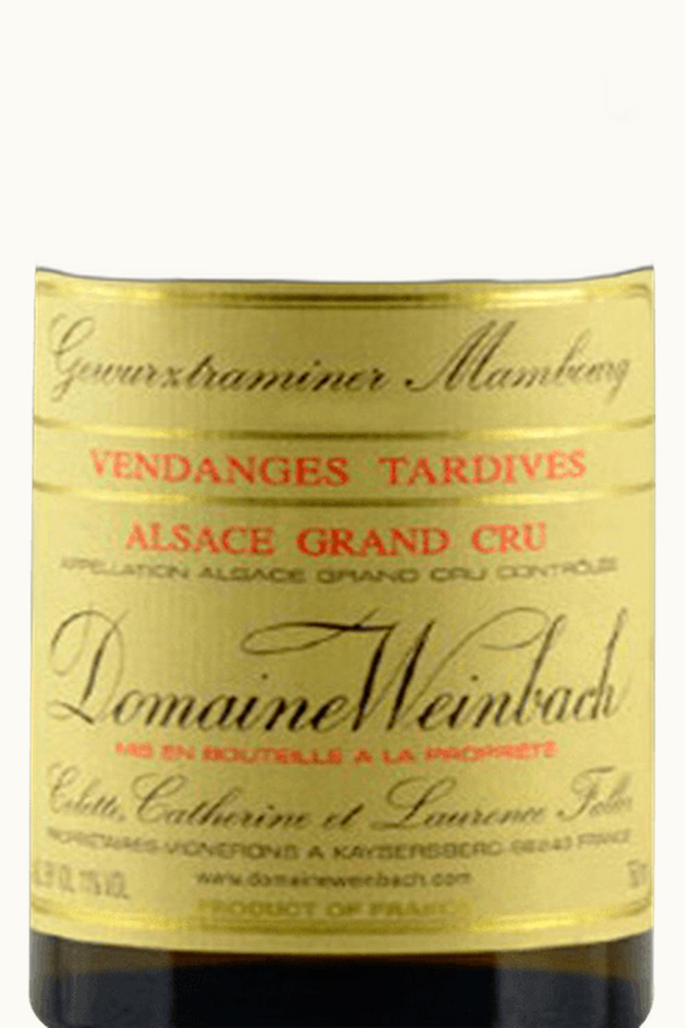 Domaine Weinbach Domaine Weinbach Gewurztraminer Vendange Tardive Furstentum Grand Cru, 2013