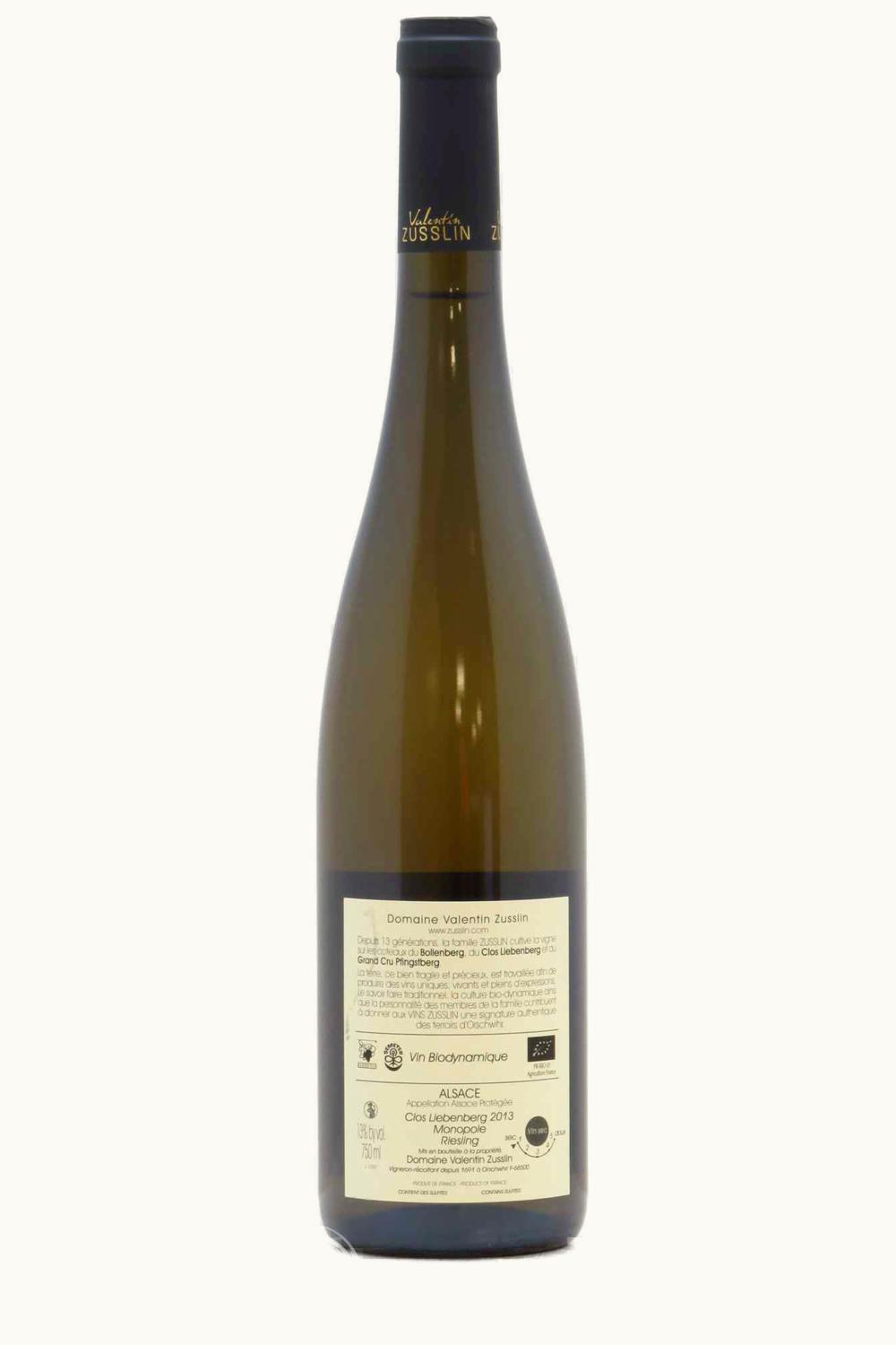 Valentin Zusslin Valentin Zusslin Riesling Clos Liebenberg, 2013