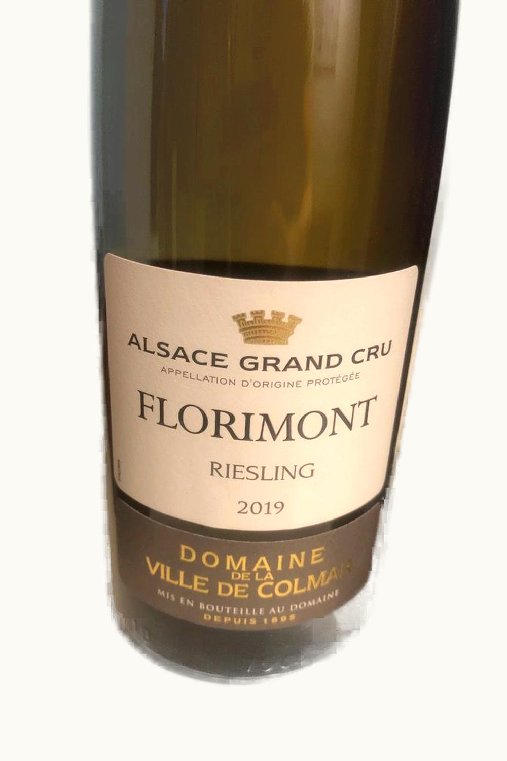 Domaine Viticole de la Ville de Colmar Domaine VIticole de la VIlle de Colmar Signature Riesling Florimont Grand Cru, 2013