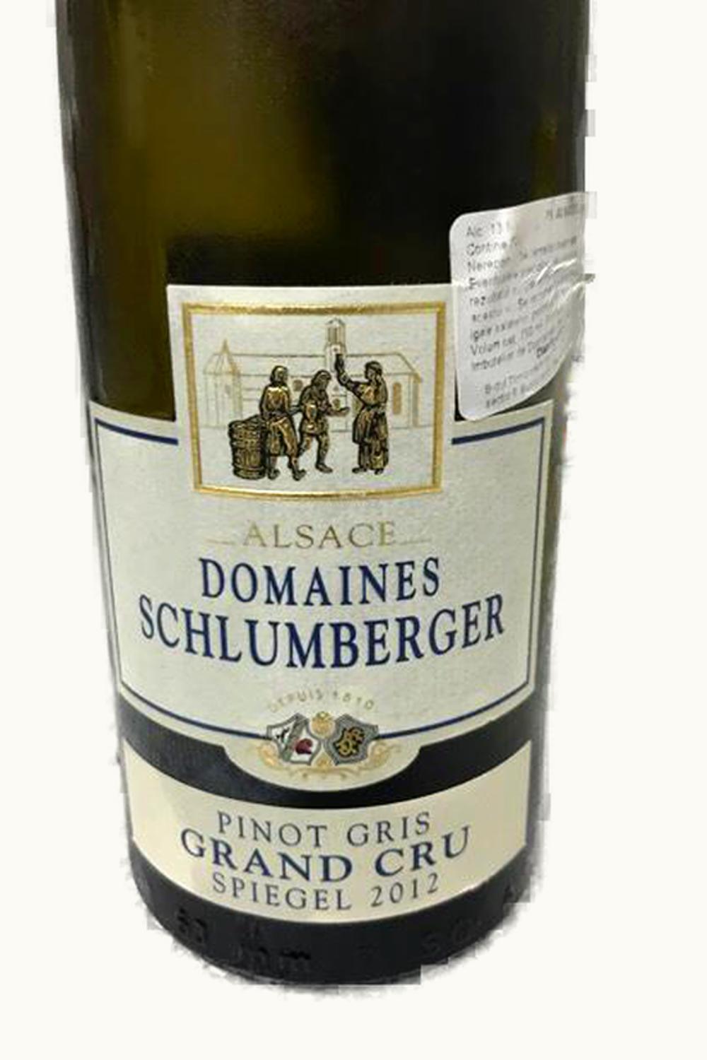 Domaine Schlumberger Pinot Gris Spiegel Grand Cru, 2012
