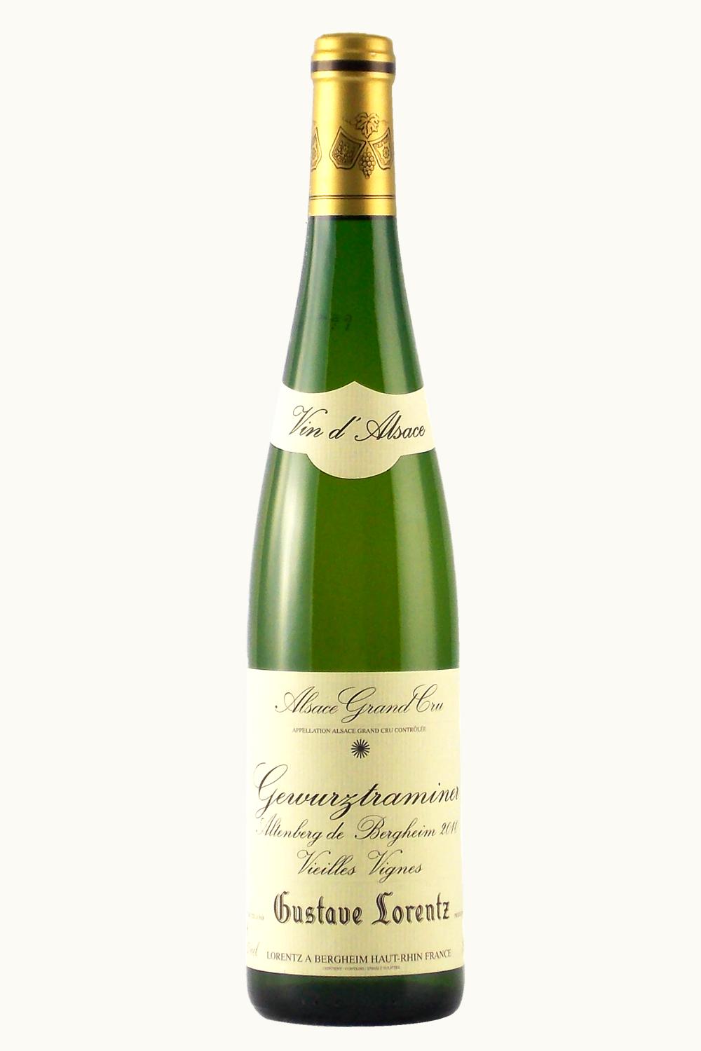 Gustave Lorentz Gewurztraminer Vieilles Vignes Altenburg de Bergheim, 2012