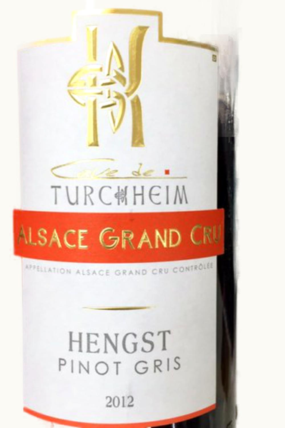 Cave de Turckheim Cave de Turckheim Pinot Gris Brand Grand Cru, 2012