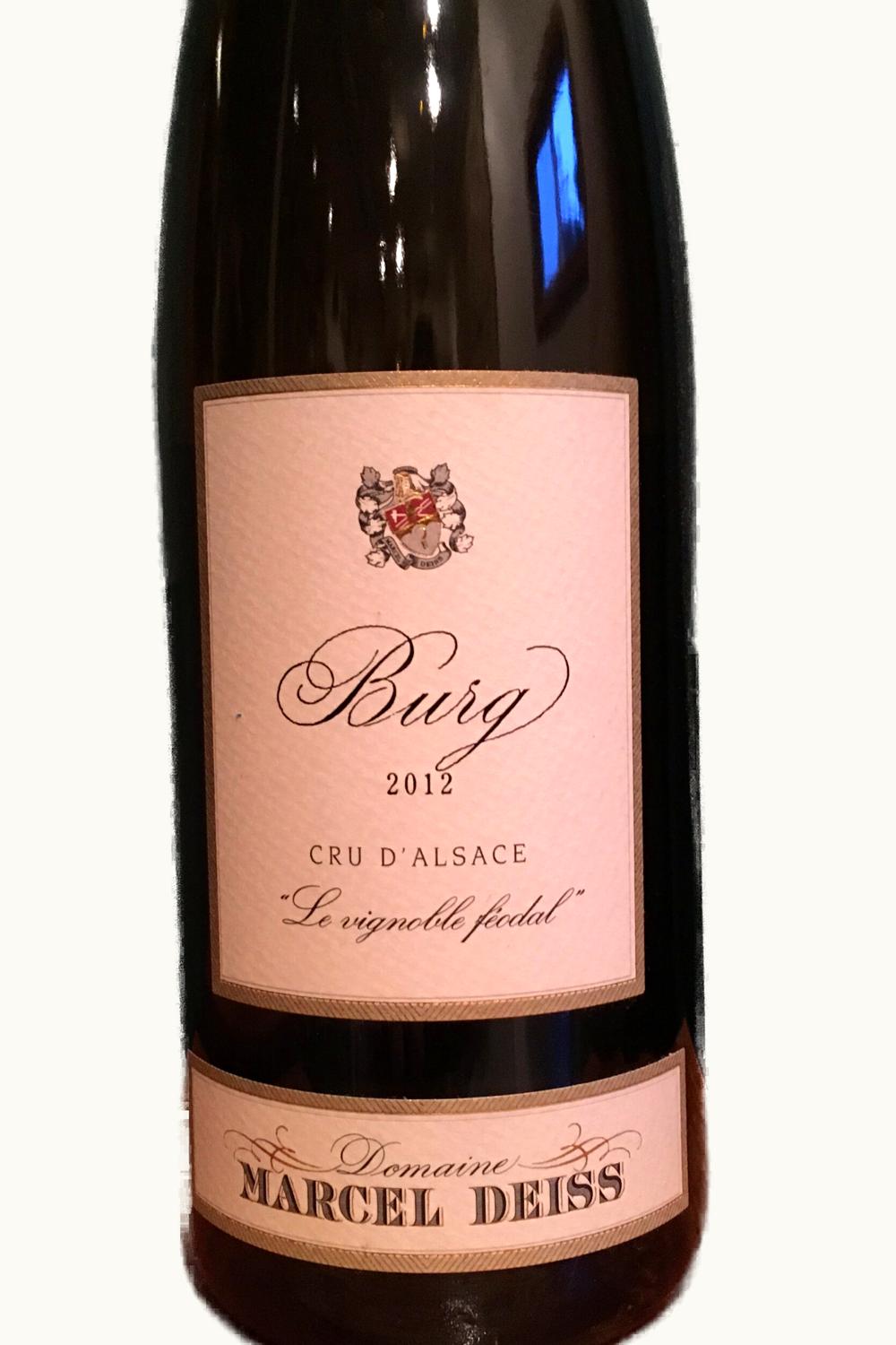 Domaine Marcel Deiss Domaine Marcel Deiss Pinot Gris, 2012