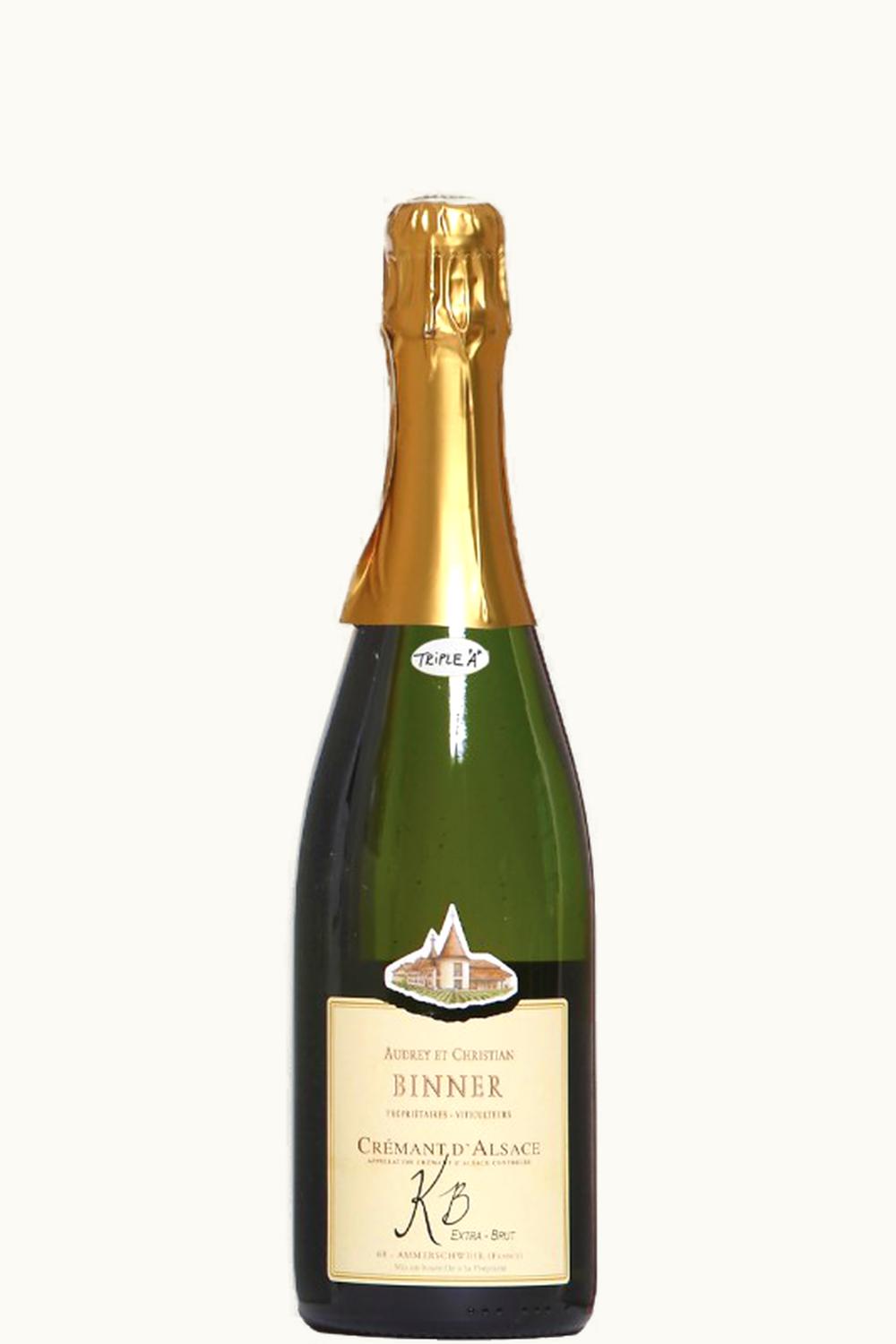 Domaine Audrey et Christian Binner Domaine Audrey et Christian Binner KB Extra Brut Crémant d'Alsace, 2012