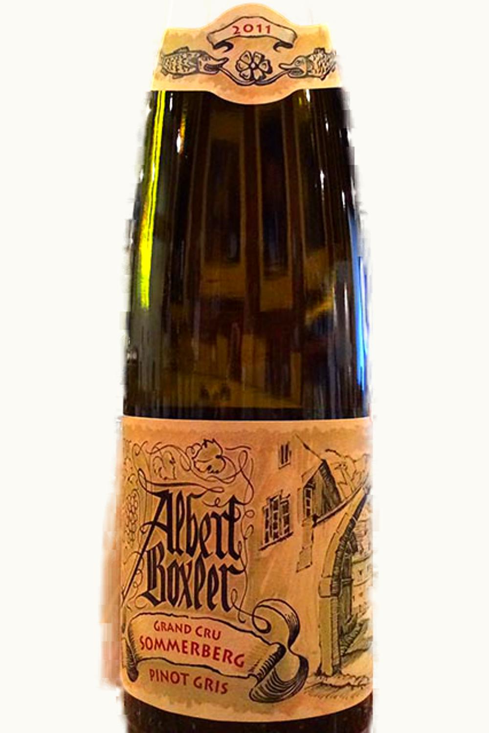 Albert Boxler Albert Boxler Pinot Gris Sommerberg Grand Cru, 2011