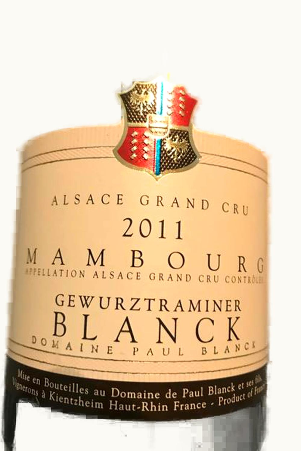 Domaine Paul Blanck Domaine Paul Blanck Gewurztraminer, 2011
