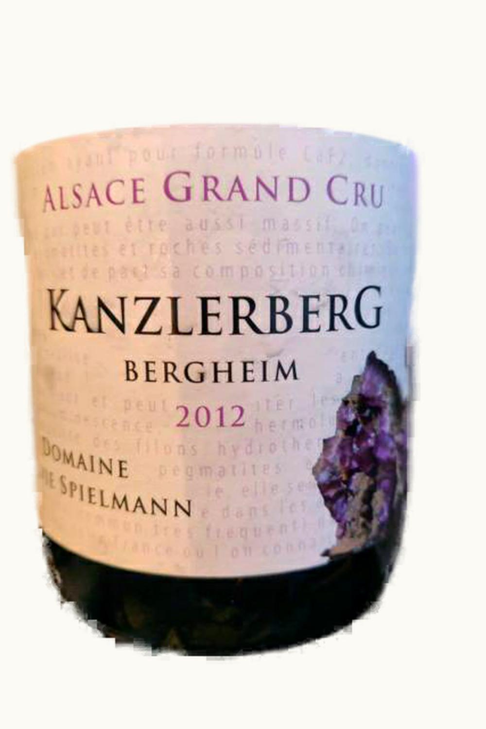 Sylvie Speilmann Sylvie Speilmann Gewurztraminer Kanzlerberg Grand Cru, 2011