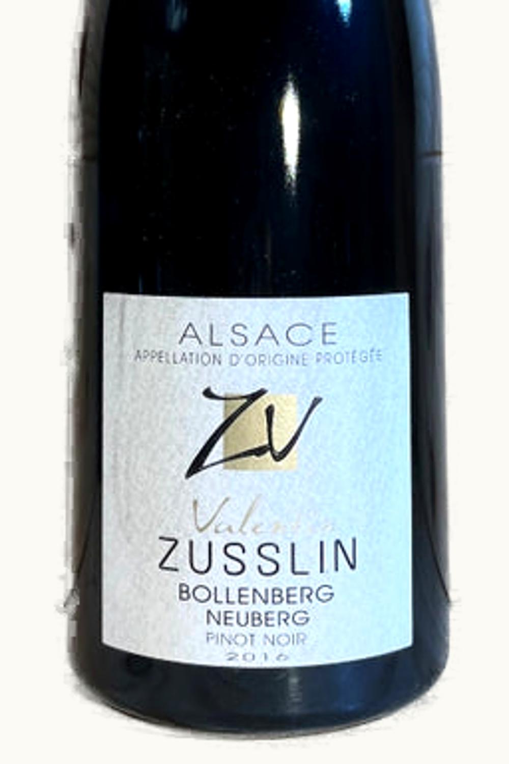 Valentin Zusslin Valentin Zusslin Pinot Noir Bollenberg Harmony, 2011