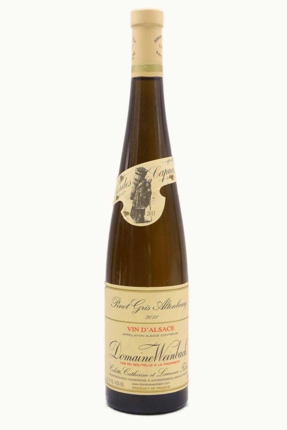 Domaine Weinbach Domaine Weinbach Pinot Gris Altenburg Vendange Tardive, 2011