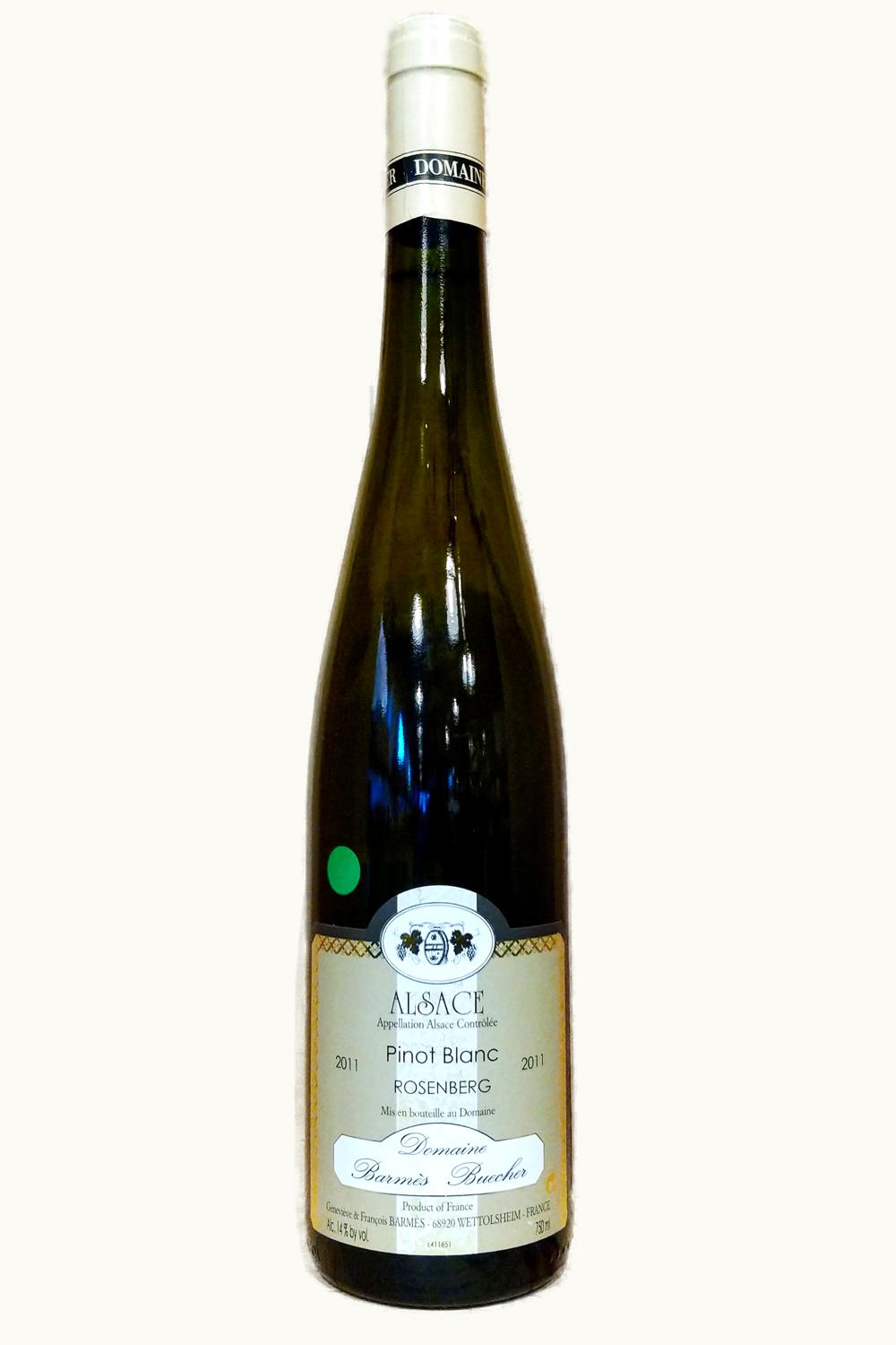 Domaine Barmès-Buecher Domaine Barmès-Buecher Pinot Blanc Rosenburg, 2011