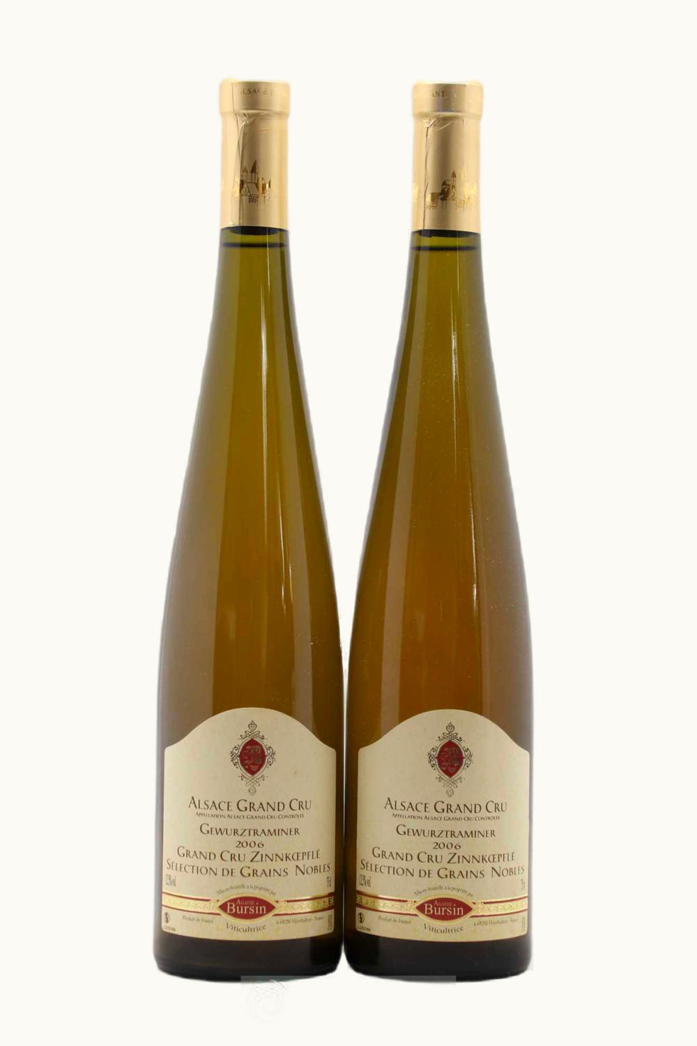 Agathe Burstin Agathe Burstin Gewurztraminer Sélect de Grains Nobles Zinnkoepfle Grand Cru, 2011
