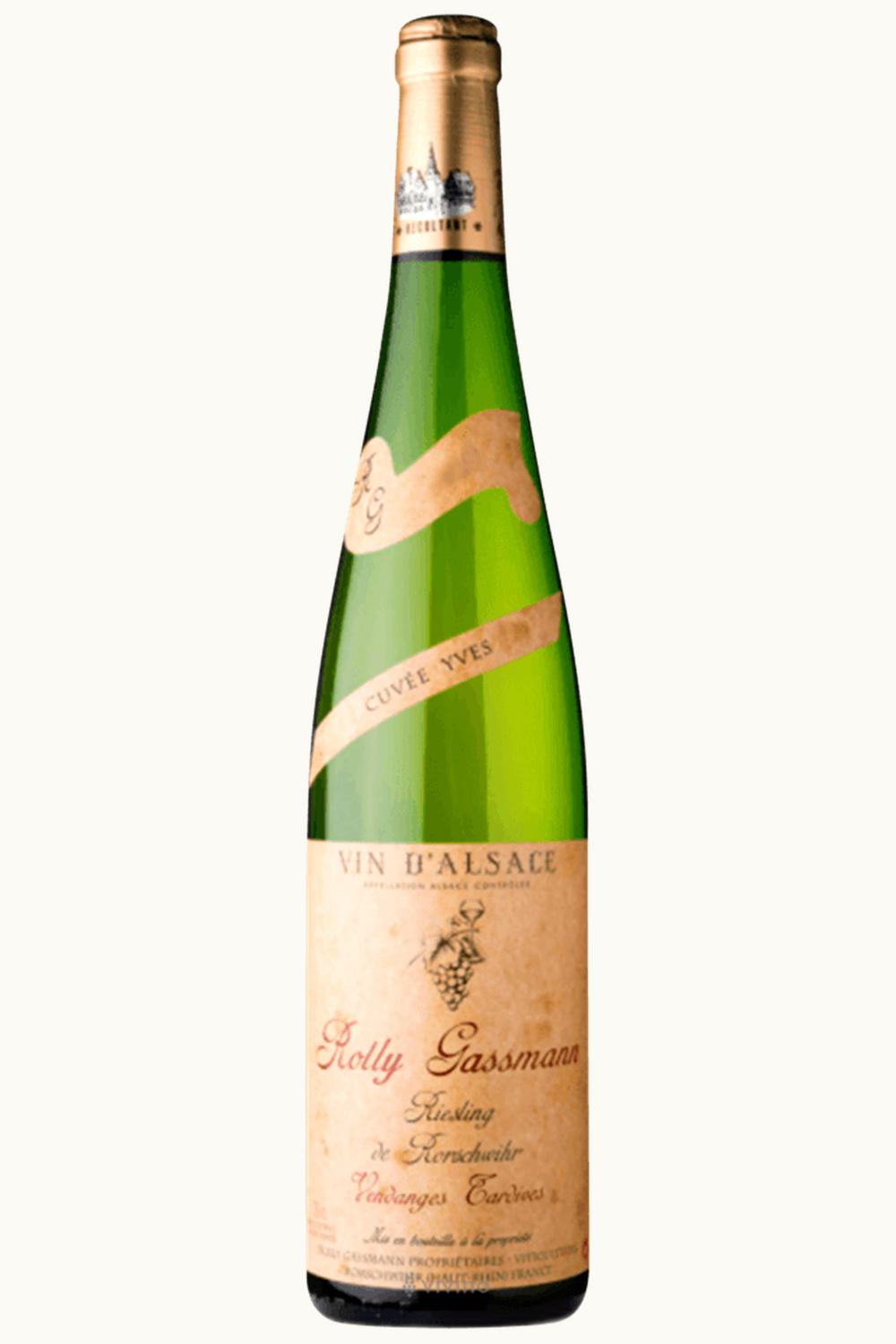 Rolly Gassmann Rolly Gassmann Riesling Cuvée Yves Vendange Tardive, 2010