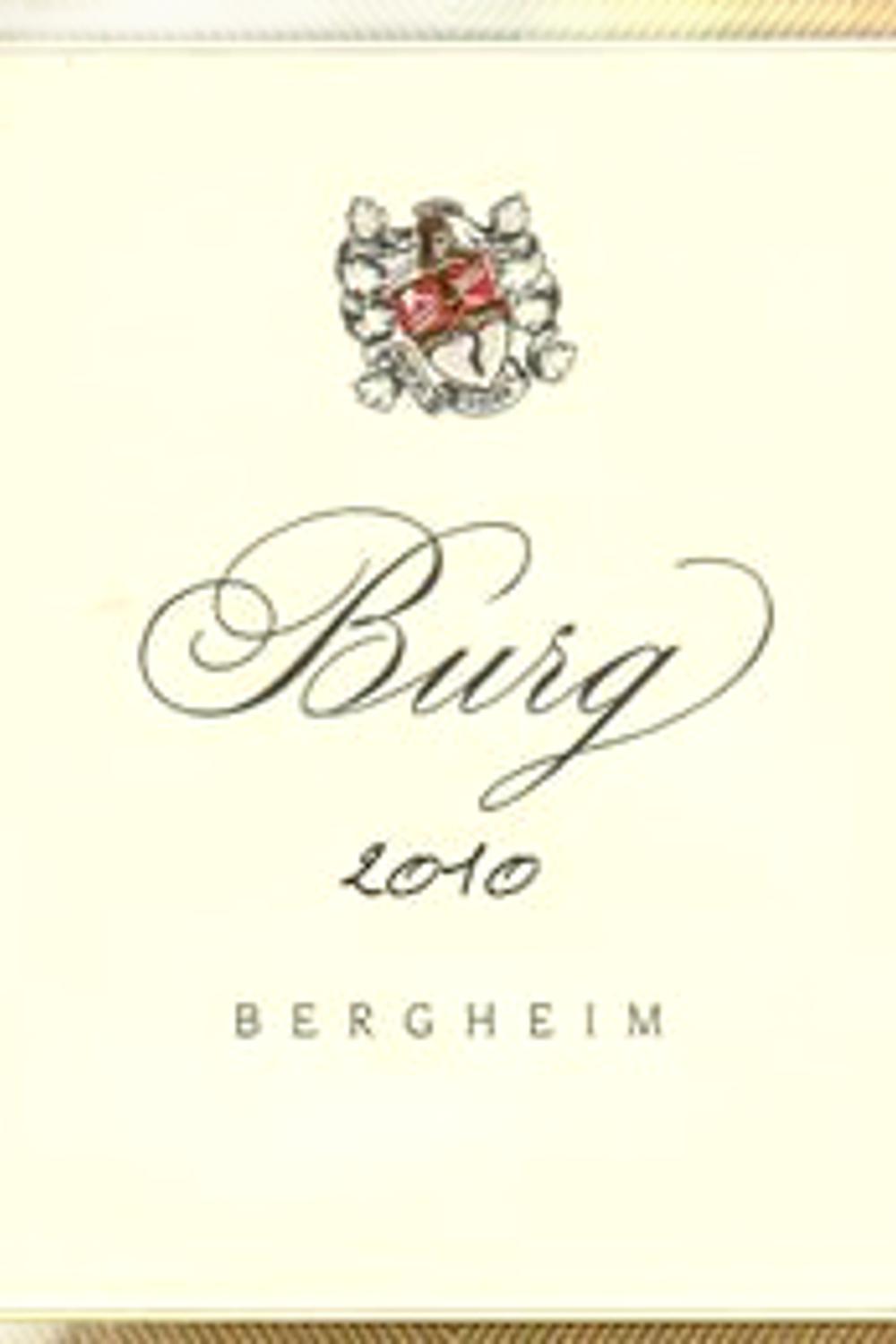 Domaine Marcel Deiss Domaine Marcel Deiss Burg de Bergheim, 2010