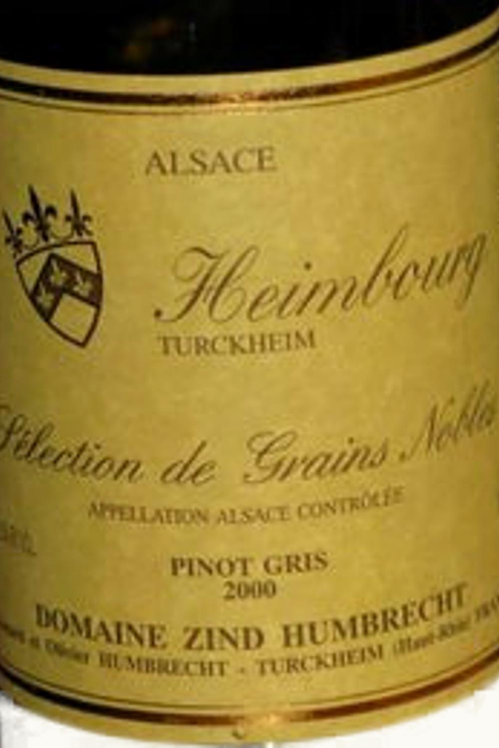 Domaine Zind Humbrecht Domaine Zind Humbrecht Pinot Gris Heimbourg, 2010