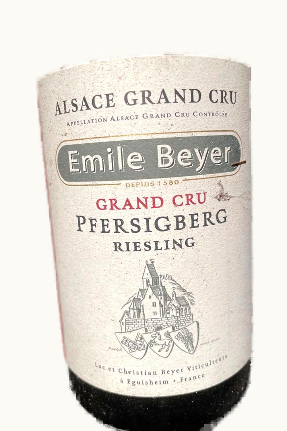 Emile Beyer Emile Beyer Riesling Pfersigberg Grand Cru, 2010